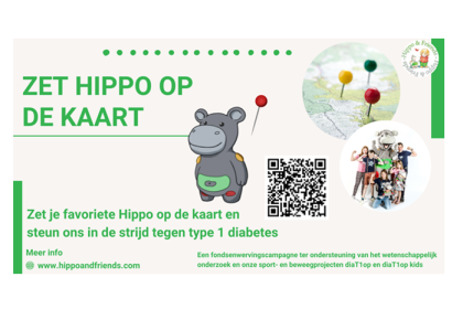 Hippo op de kaart